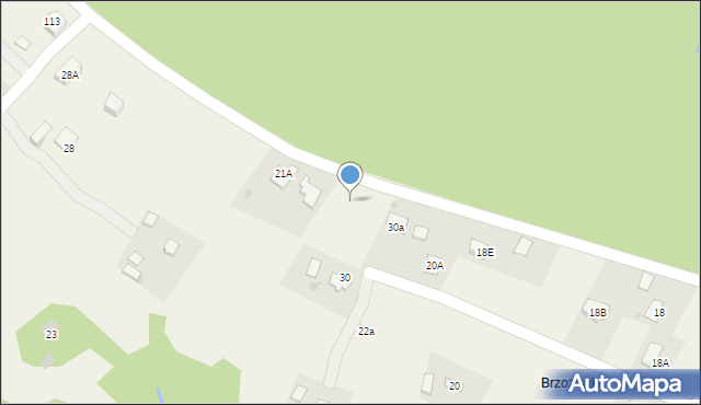 Meszna Opacka, Meszna Opacka, 30b, mapa Meszna Opacka