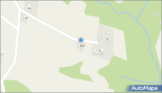 Meszna Opacka, Meszna Opacka, 35a, mapa Meszna Opacka