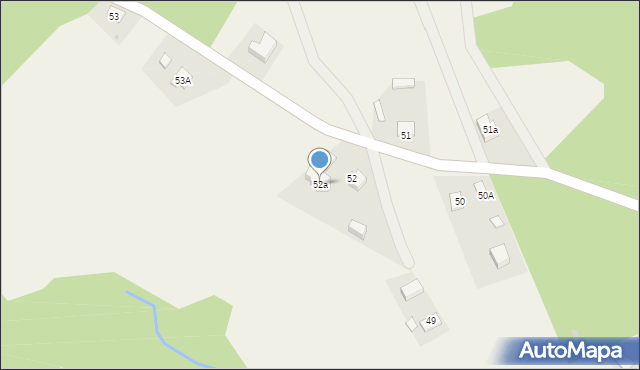 Meszna Opacka, Meszna Opacka, 52a, mapa Meszna Opacka