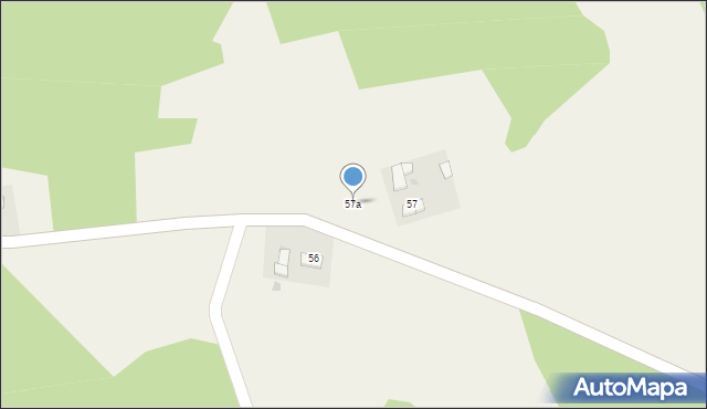 Meszna Opacka, Meszna Opacka, 57a, mapa Meszna Opacka