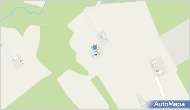Meszna Opacka, Meszna Opacka, 96a, mapa Meszna Opacka