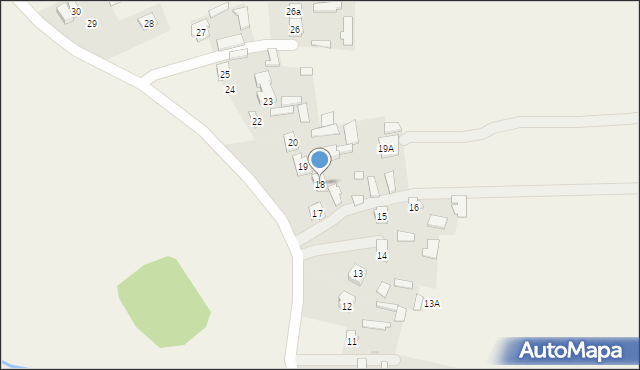 Mętów, Mętów, 18, mapa Mętów