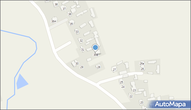 Mętów, Mętów, 30B, mapa Mętów