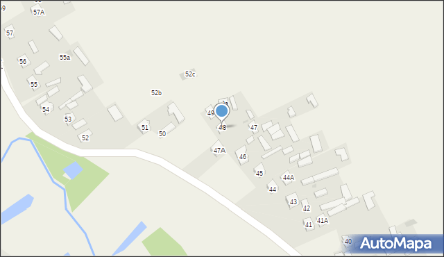Mętów, Mętów, 48, mapa Mętów