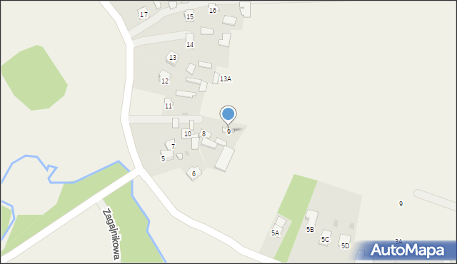 Mętów, Mętów, 9, mapa Mętów