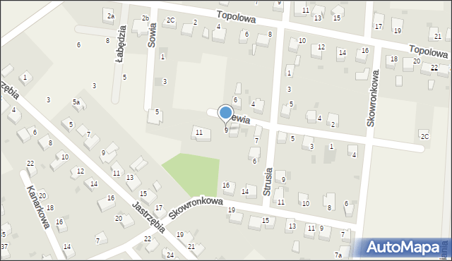 Mnich, Mewia, 9, mapa Mnich