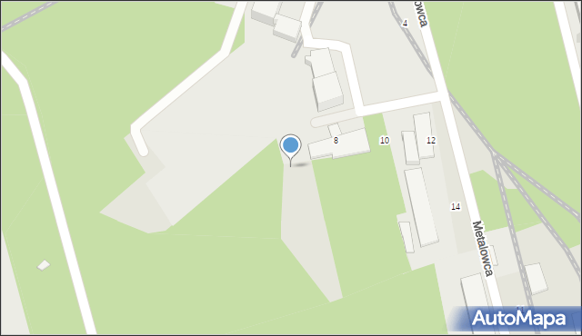 Nowa Dęba, Metalowca, 6, mapa Nowa Dęba