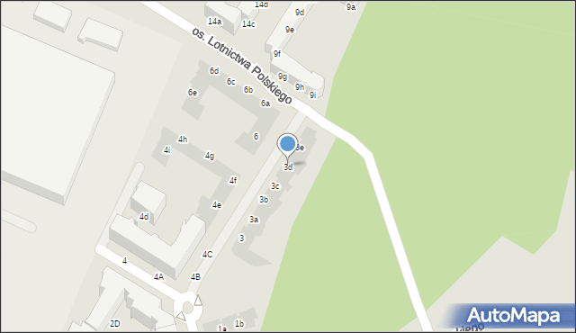 Poznań, Meissnera Janusza, 3d, mapa Poznania