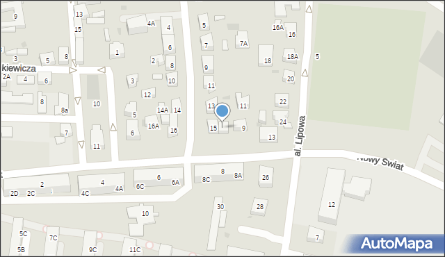 Puck, Męczenników Piaśnicy, 15A, mapa Puck