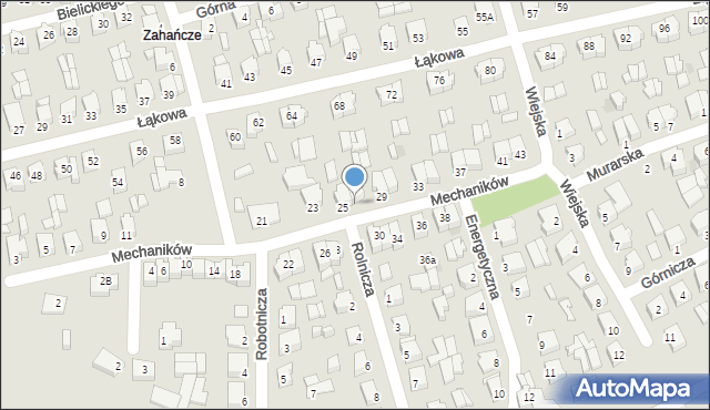 Suwałki, Mechaników, 27, mapa Suwałk