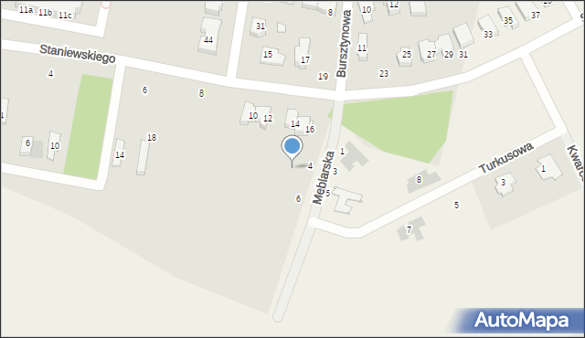 Swarzędz, Meblarska, 3, mapa Swarzędz