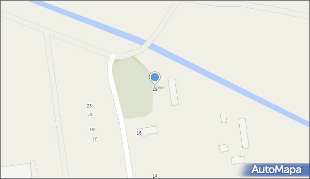 Wielka Nieszawka, Mennonitów, 18, mapa Wielka Nieszawka