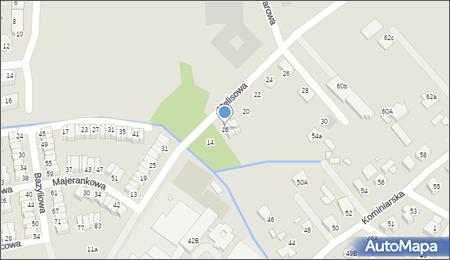 Wrocław, Melisowa, 16, mapa Wrocławia