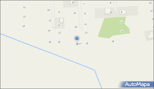 Żelechów, Mgiełkowa, 18, mapa Żelechów