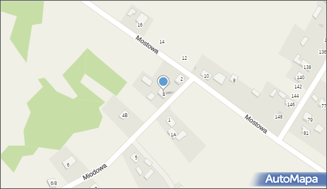 Aleksandria Druga, Miodowa, 4, mapa Aleksandria Druga