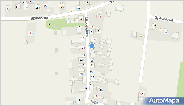 Barczkowice, Mickiewicza Adama, 15, mapa Barczkowice