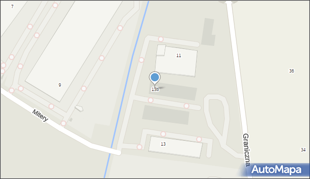 Bochnia, Mitery Adolfa, 13b, mapa Bochni