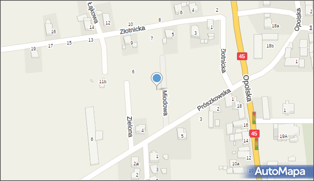 Boguszyce, Miodowa, 3, mapa Boguszyce