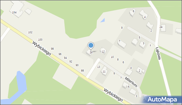 Bojano, Milenium, 14, mapa Bojano