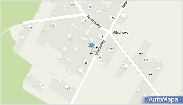 Bolmin, Milechowy, 29A, mapa Bolmin