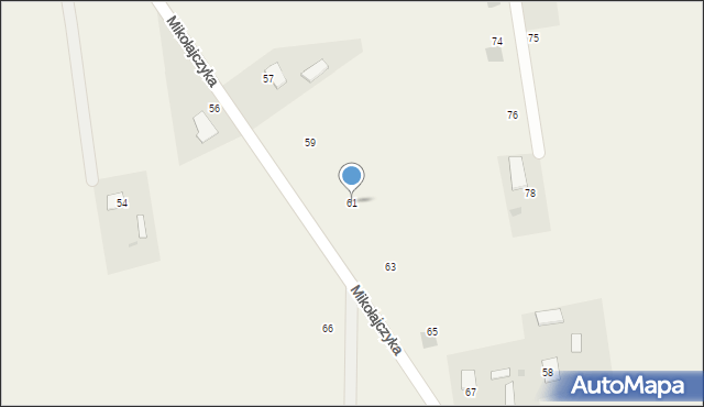 Cempkowo, Mikołajczyka Stanisława, 61, mapa Cempkowo