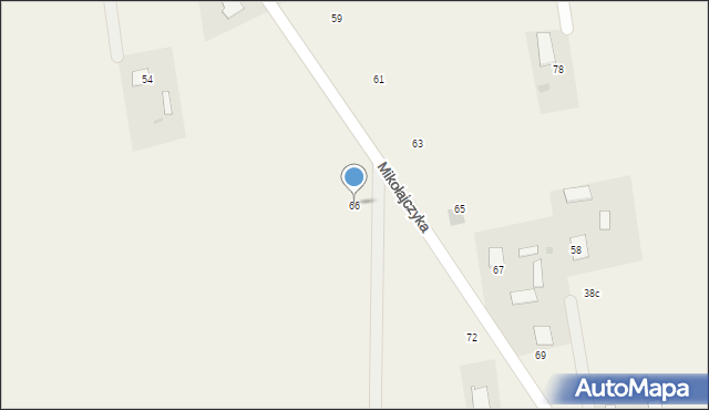 Cempkowo, Mikołajczyka Stanisława, 66, mapa Cempkowo