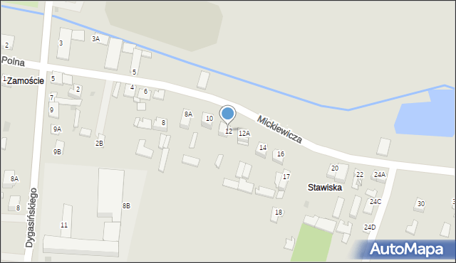 Chmielnik, Mickiewicza Adama, 12, mapa Chmielnik