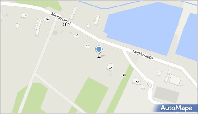 Chmielnik, Mickiewicza Adama, 44, mapa Chmielnik