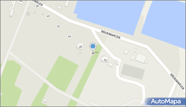 Chmielnik, Mickiewicza Adama, 48, mapa Chmielnik