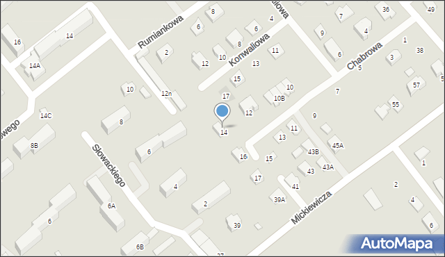 Choroszcz, Mickiewicza Adama, 41D, mapa Choroszcz