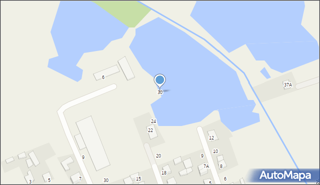 Chotyłów, Miła, 30, mapa Chotyłów