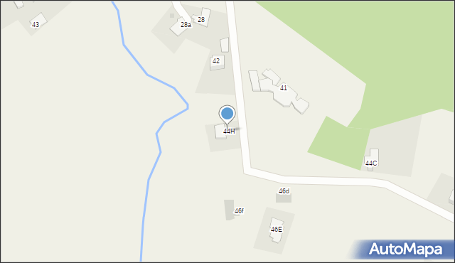 Chwaszczyno, Mickiewicza Adama, 44H, mapa Chwaszczyno
