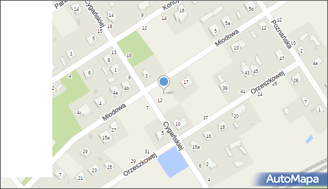 Chylice-Kolonia, Miodowa, 19, mapa Chylice-Kolonia