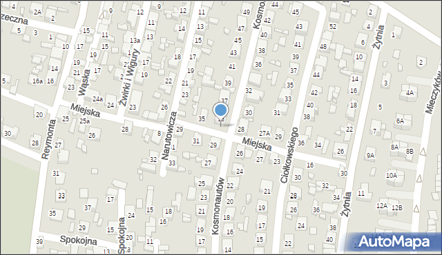 Czeladź, Miejska, 15, mapa Czeladź