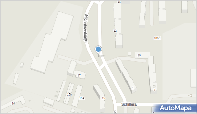 Częstochowa, Michałowskiego Kazimierza, prof., 12ab, mapa Częstochowy