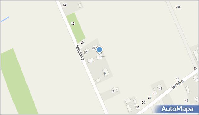 Dobiesz, Miodowa, 8a, mapa Dobiesz