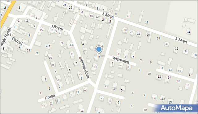 Dobra, Mickiewicza Adama, 6, mapa Dobra