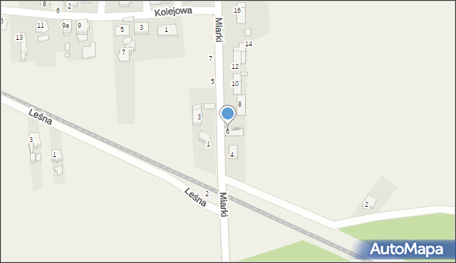 Dziewkowice, Miarki Karola, 6, mapa Dziewkowice