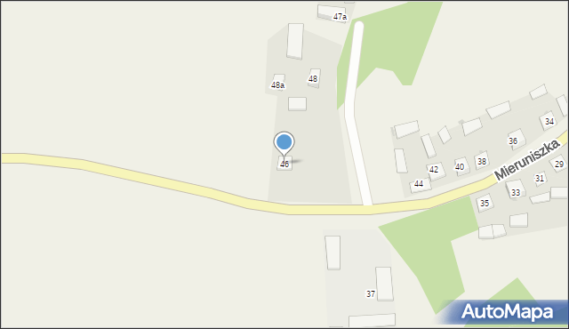 Filipów, Mieruniszka, 46, mapa Filipów