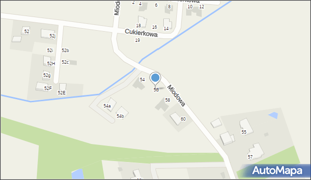 Folwark, Miodowa, 56, mapa Folwark