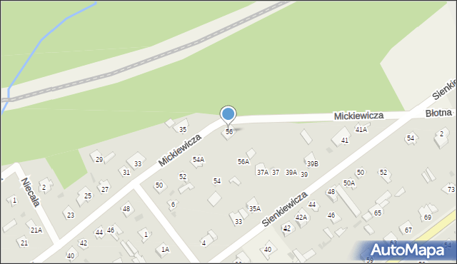 Garbatka-Letnisko, Mickiewicza Adama, 56, mapa Garbatka-Letnisko