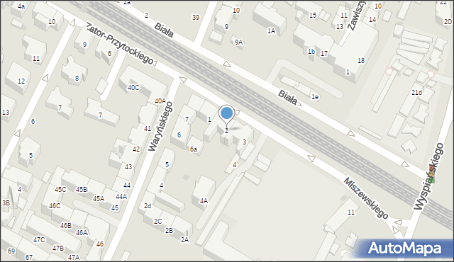 Gdańsk, Miszewskiego Leona, ks., 2, mapa Gdańska