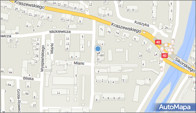 Głuchołazy, Miarki Karola, 2b, mapa Głuchołazy