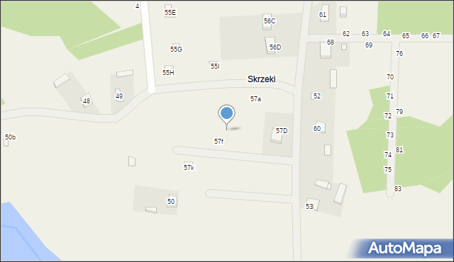 Gójszcz, Mirabelki, 4, mapa Gójszcz