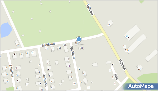 Golczewo, Miodowa, 22, mapa Golczewo