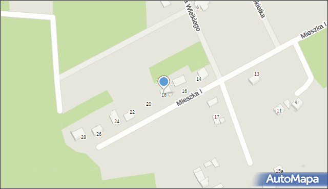 Golub-Dobrzyń, Mieszka I, 18, mapa Golub-Dobrzyń