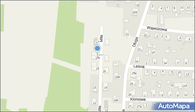 Góra Puławska, Miła, 15c, mapa Góra Puławska