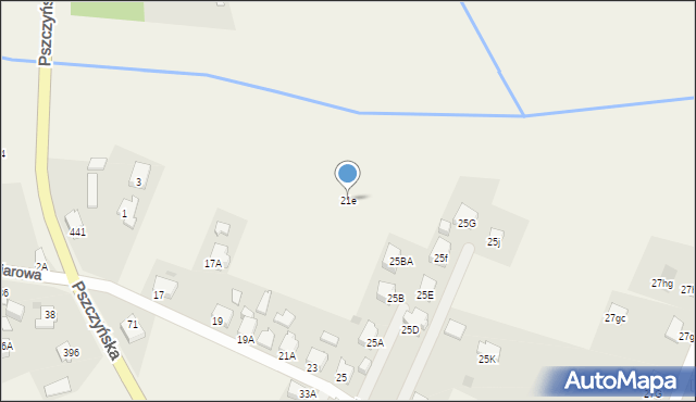 Gostyń, Miarowa, 21e, mapa Gostyń