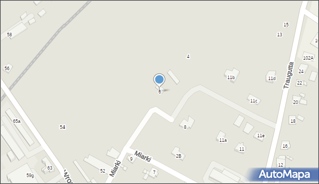 Grodków, Miarki Karola, 6, mapa Grodków