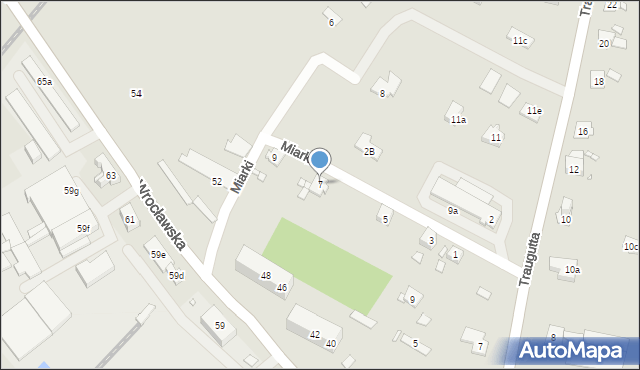 Grodków, Miarki Karola, 7, mapa Grodków